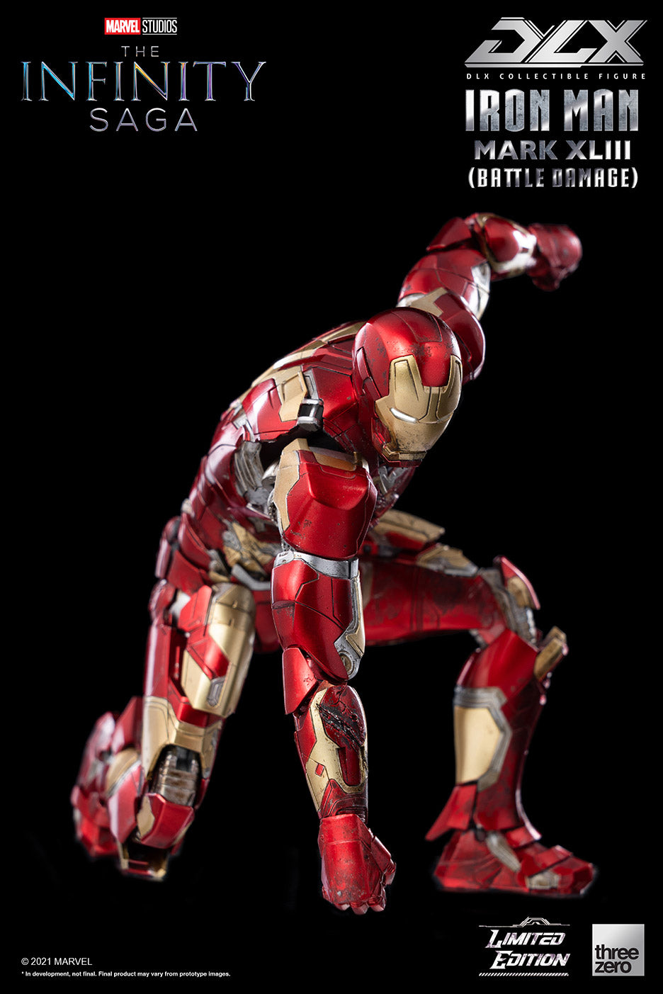 Marvel Studios: The Infinity Saga DLX Iron Man Mark 43 (Battle Damage)