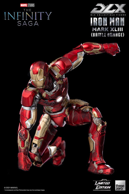 Marvel Studios: The Infinity Saga DLX Iron Man Mark 43 (Battle Damage)