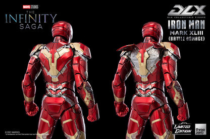 Marvel Studios: The Infinity Saga DLX Iron Man Mark 43 (Battle Damage)