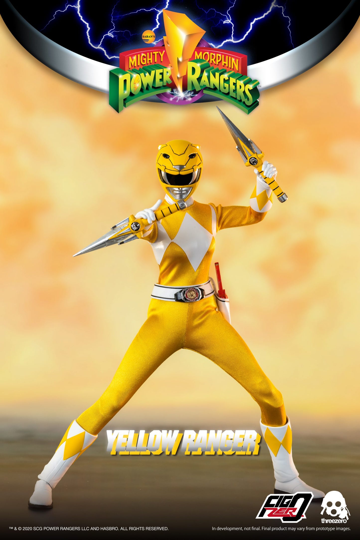 Mighty Morphin Power Rangers 1/6 Yellow Ranger