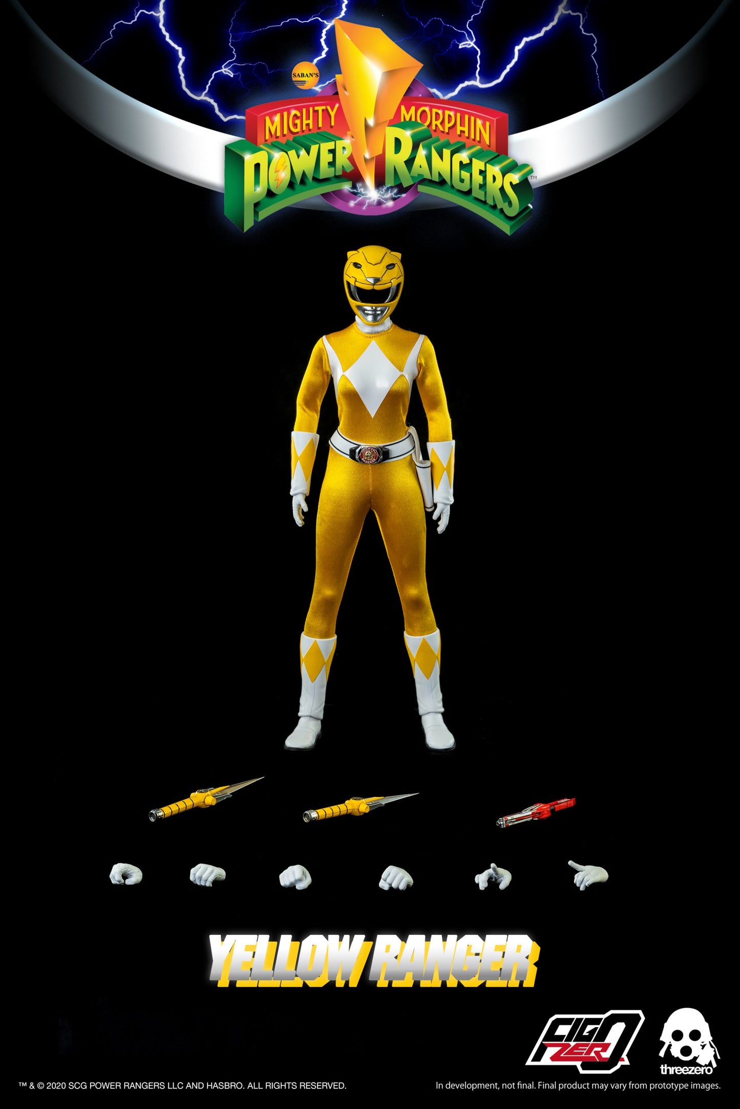 Mighty Morphin Power Rangers 1/6 Yellow Ranger